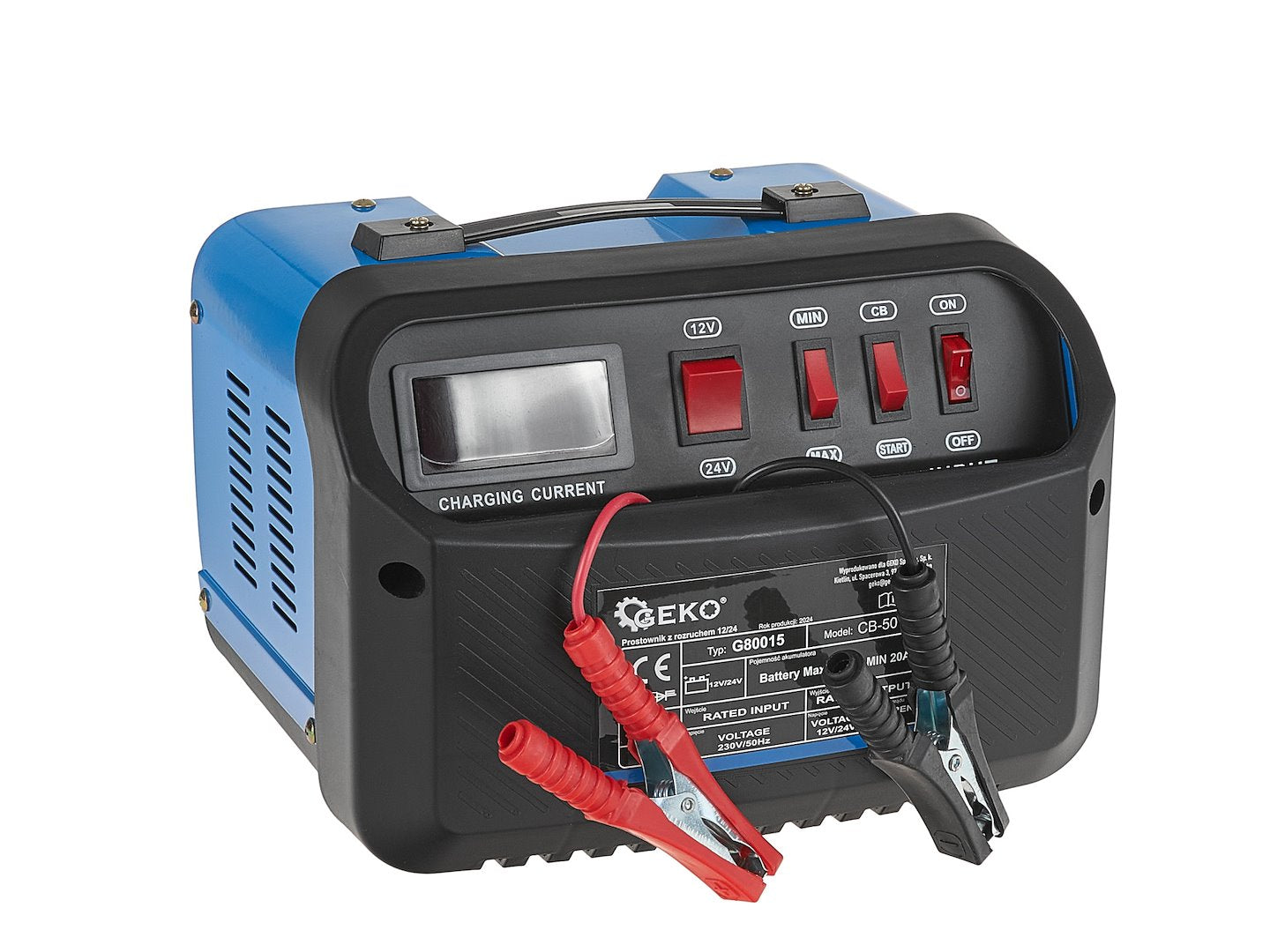 Nabíjačka autobatérií so štartérom CB50 12V /24V, 30A, pre batérie 20 - 380Ah