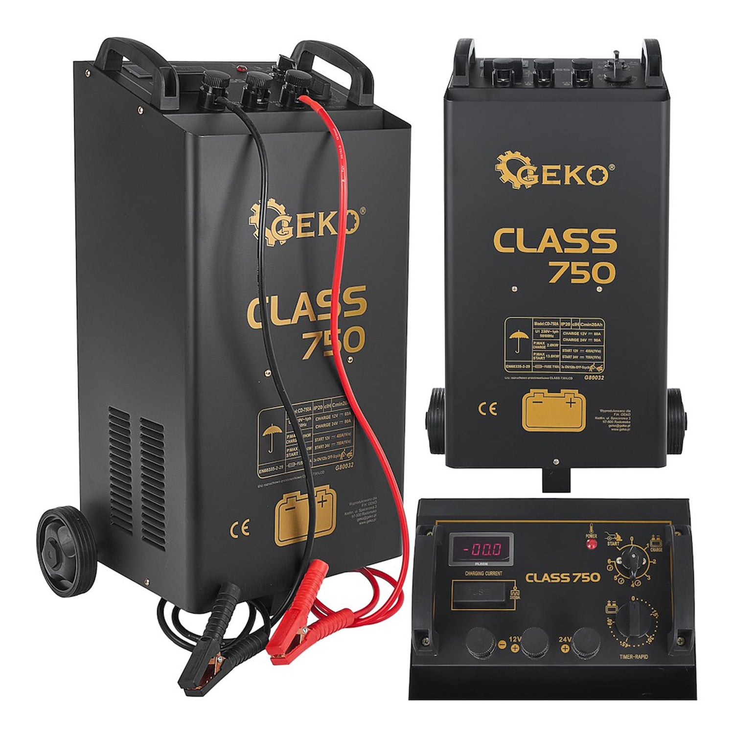 Štartovací vozík - nabíjačka autobatérií 700A Class 750