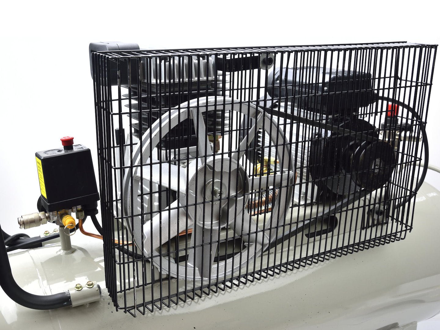 Vzduchový kompresor 100l, 390l/min, 220V, Geko