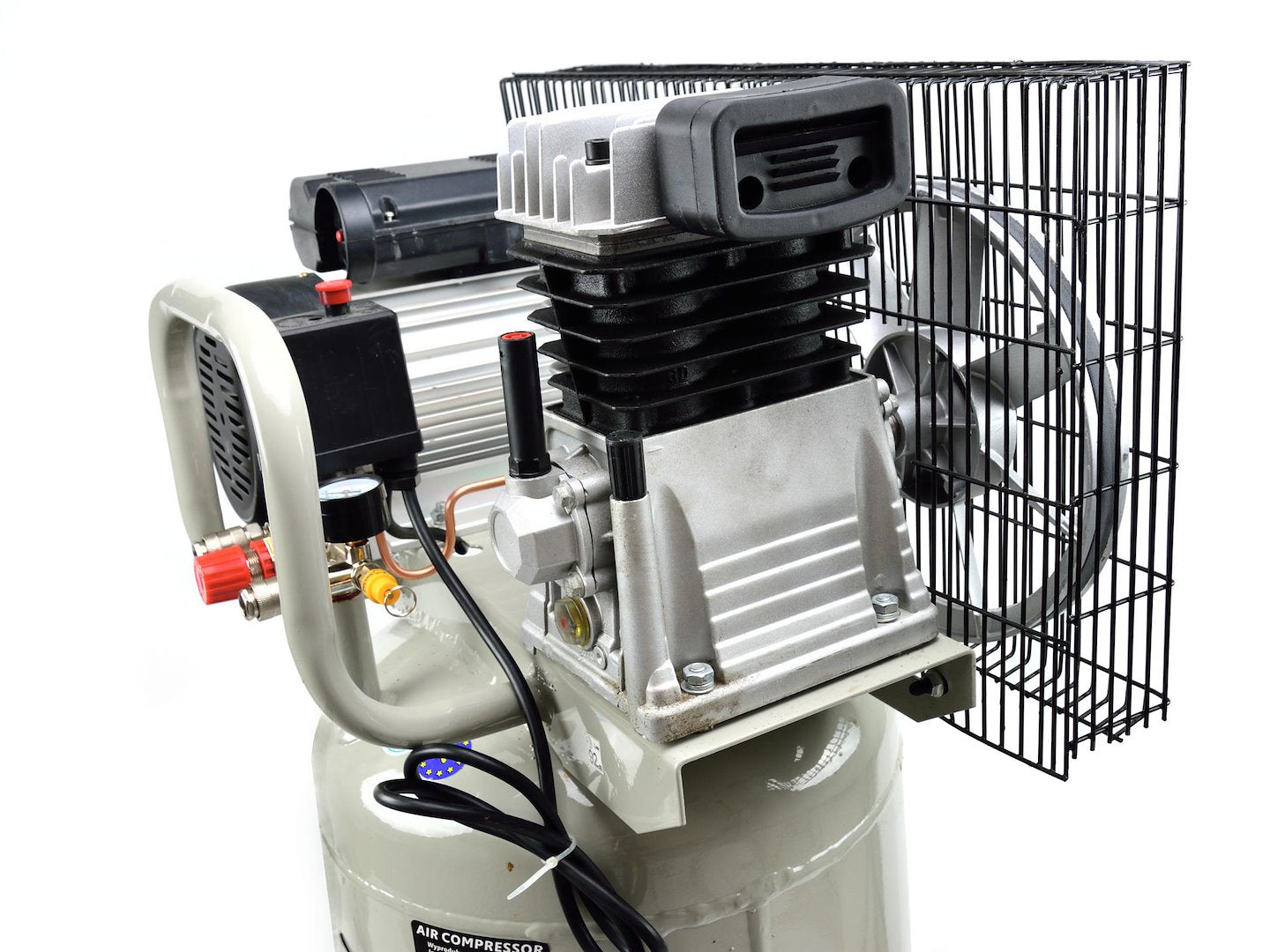 Vertikálny vzduchový kompresor 100l, 390l/min., 220V, Geko