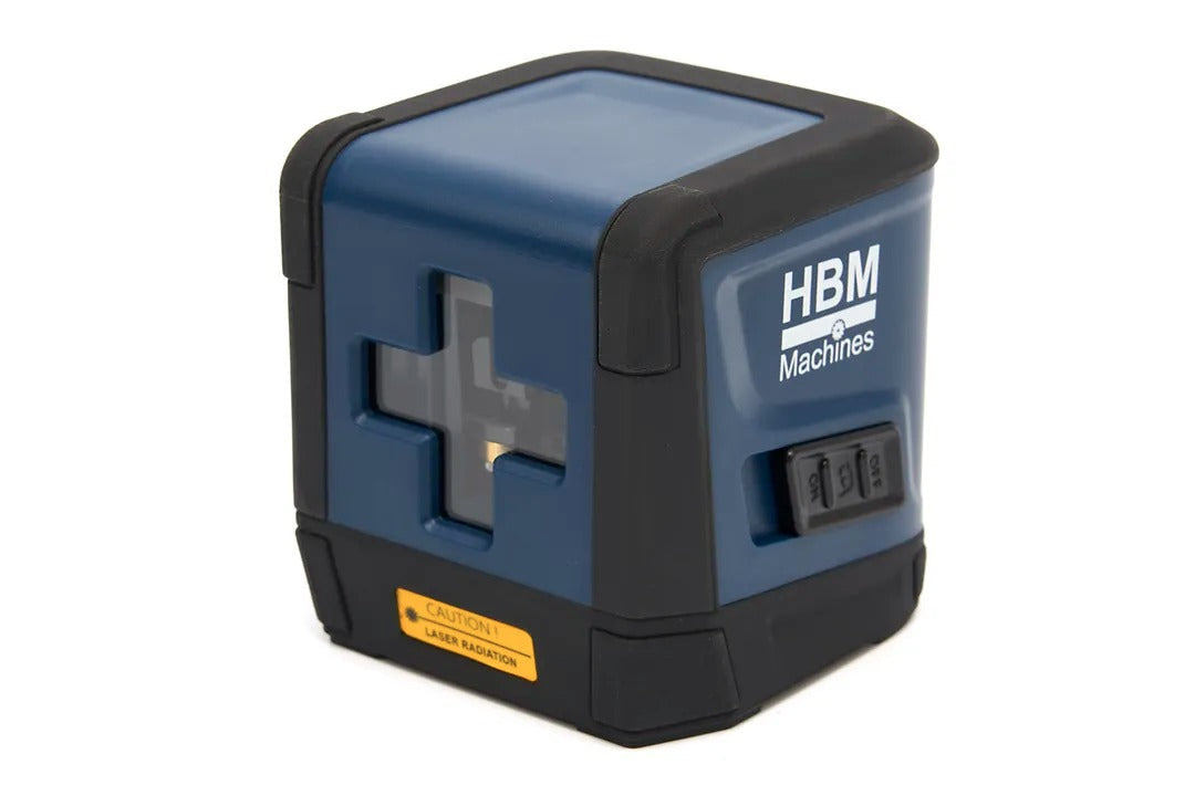 Laserová vodováha krížová so statívom, presnosť ±3 mm/10m, dosah 30m, IP54, ideálna na presné zarovnanie HBM