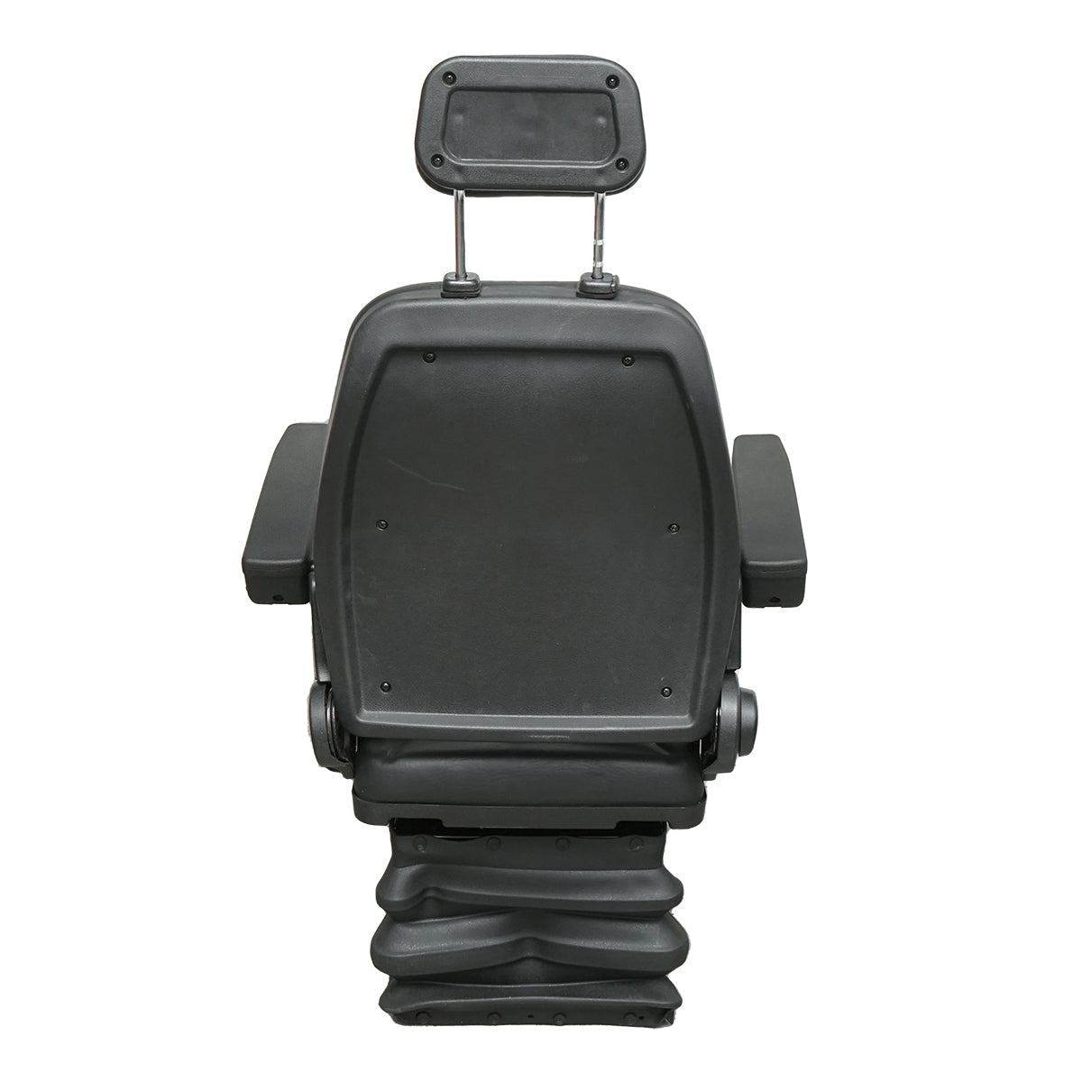 Sedadlo na traktor, univerzálne, výškovo nastaviteľné, 40 - 120kg, s lakťovými opierkami, sklopným operadlom 50-90° pre poľnohospodárske a priemyselné stroje, vysokozdvižný vozík