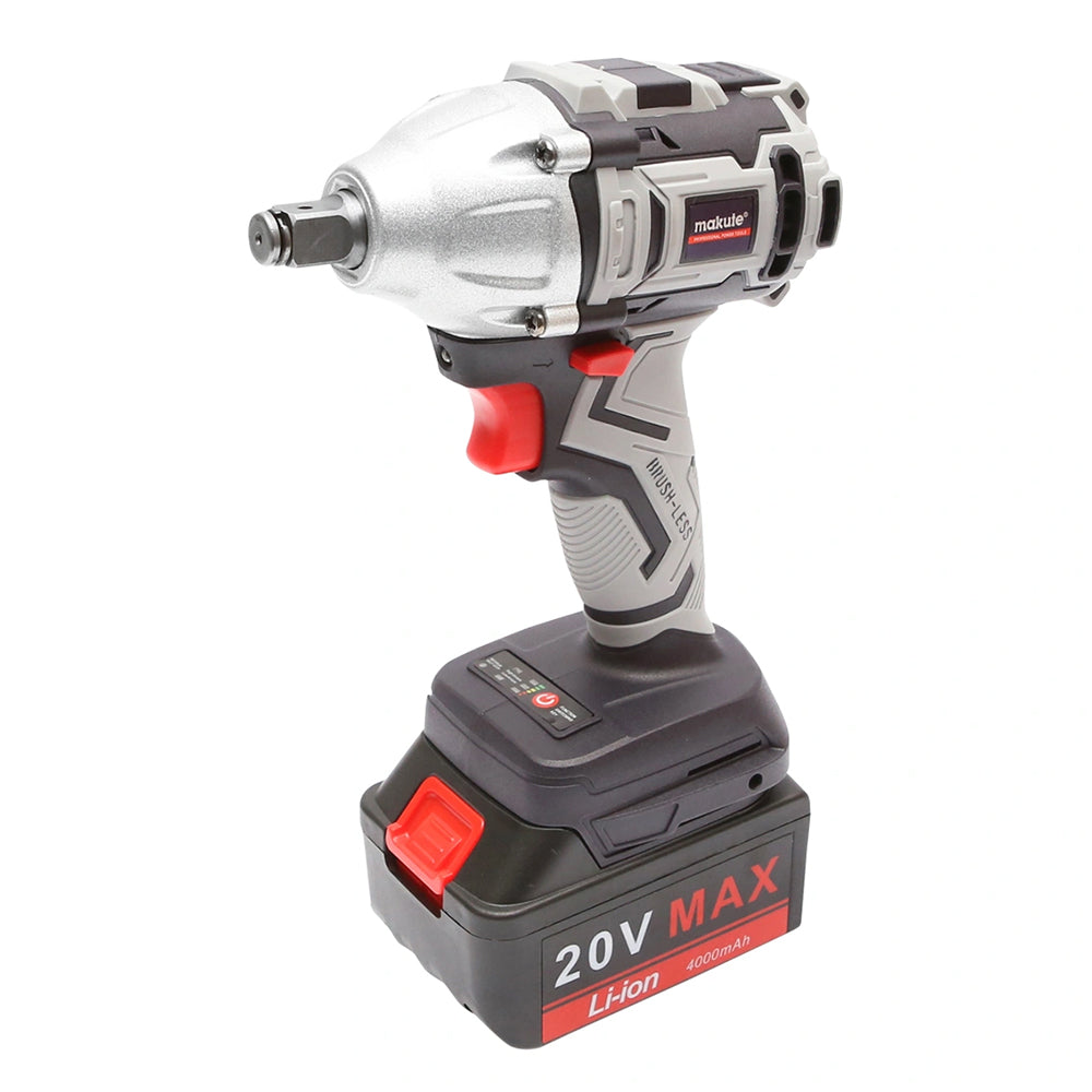 Rázový uťahovák bezuhlíkový s akumulátorom 20V 4000mAh 320Nm