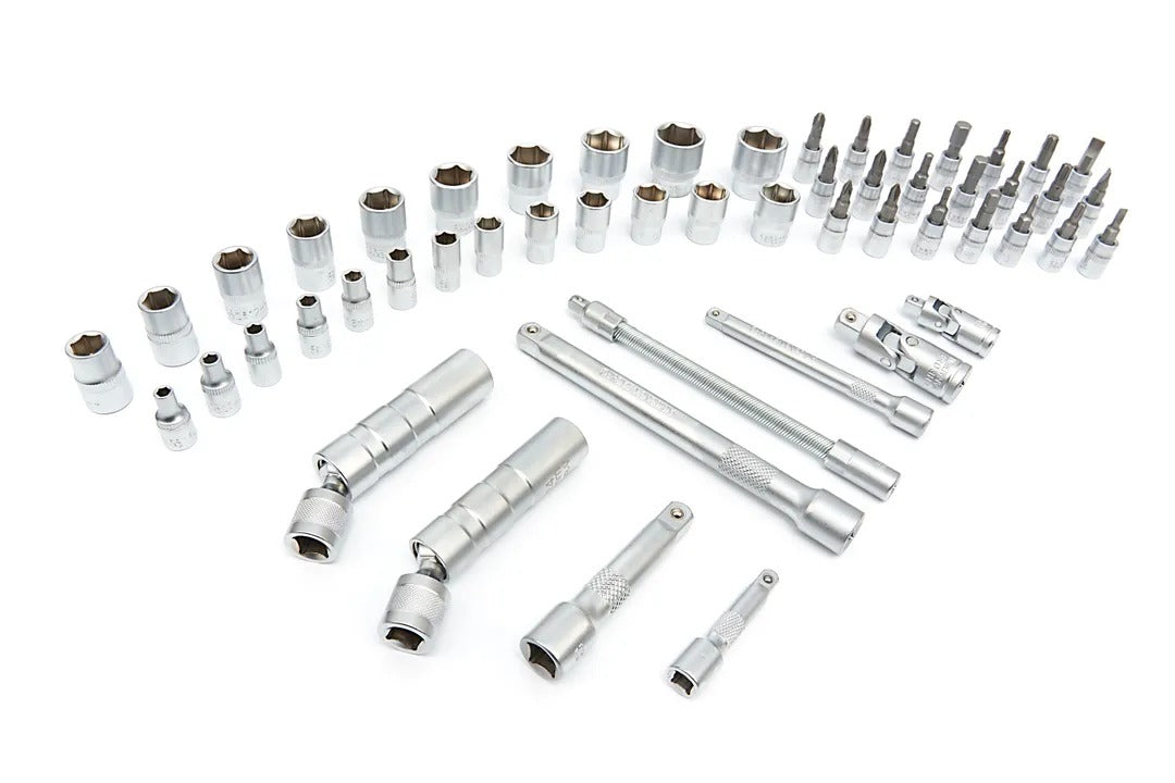 Sada presných momentových kľúčov 1/4'' a 3/8'' 1-5 nm, 10-60 nm 55 kusov hbm