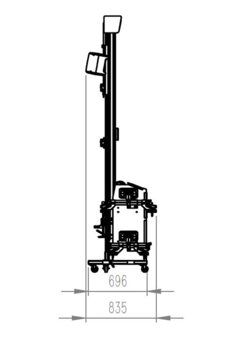 3D geometria - nastavovač kolies Invento S400