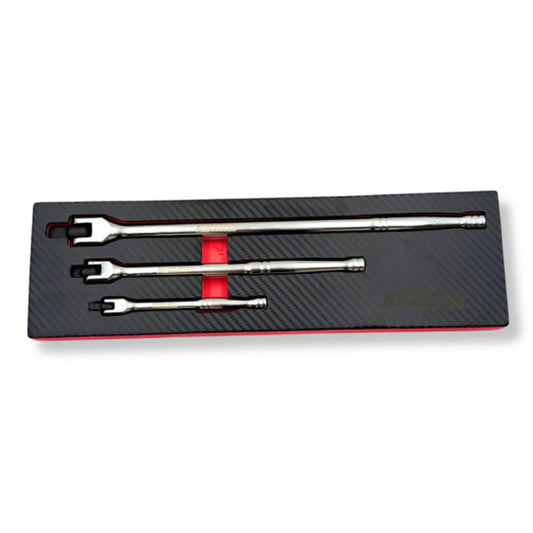 Súprava pák na zvýšenie sily 3 dielov 1/4" 3/8" 1/2"