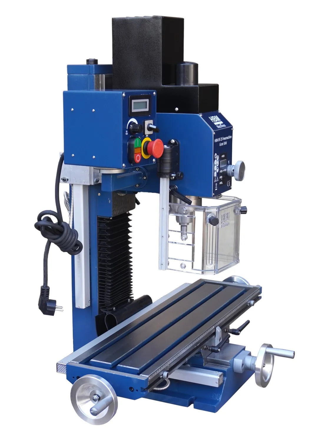 Fréza a vŕtačka s digitálnym displejom BF 25, 750W, 230V