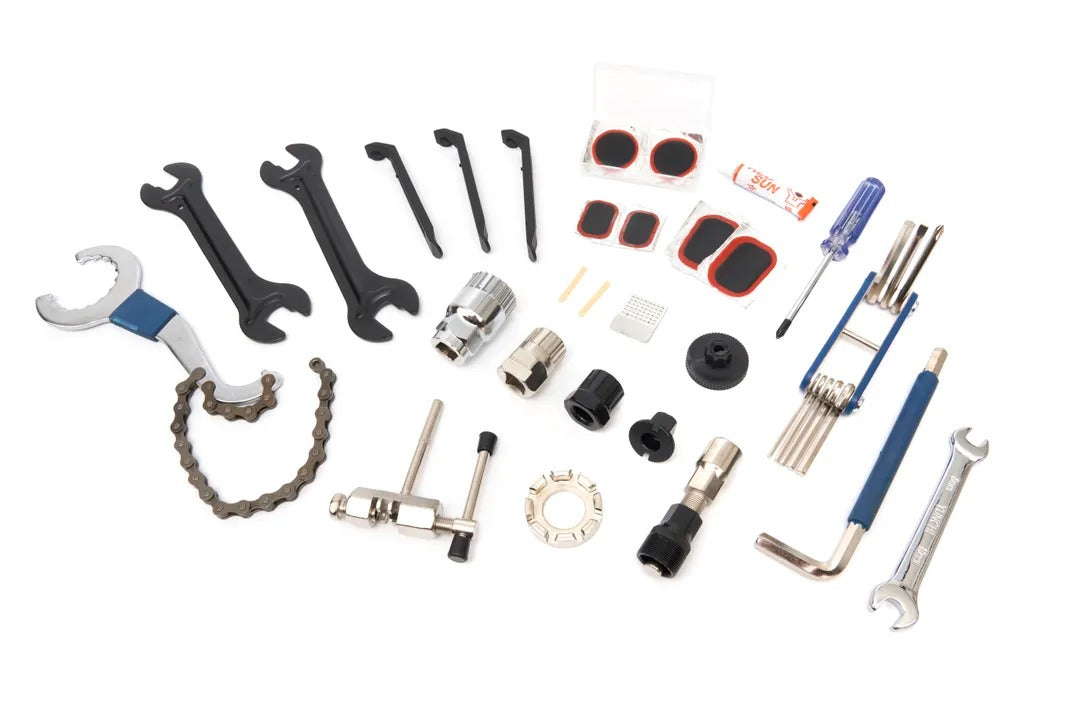 Súprava náradia na opravu bicyklov 18 kusov hbm