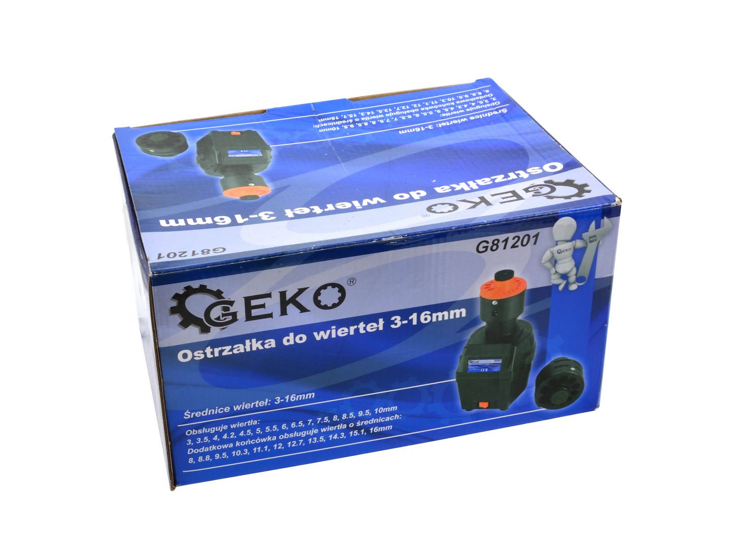 Brúska na vrtáky 3 - 16mm, 90W, Geko