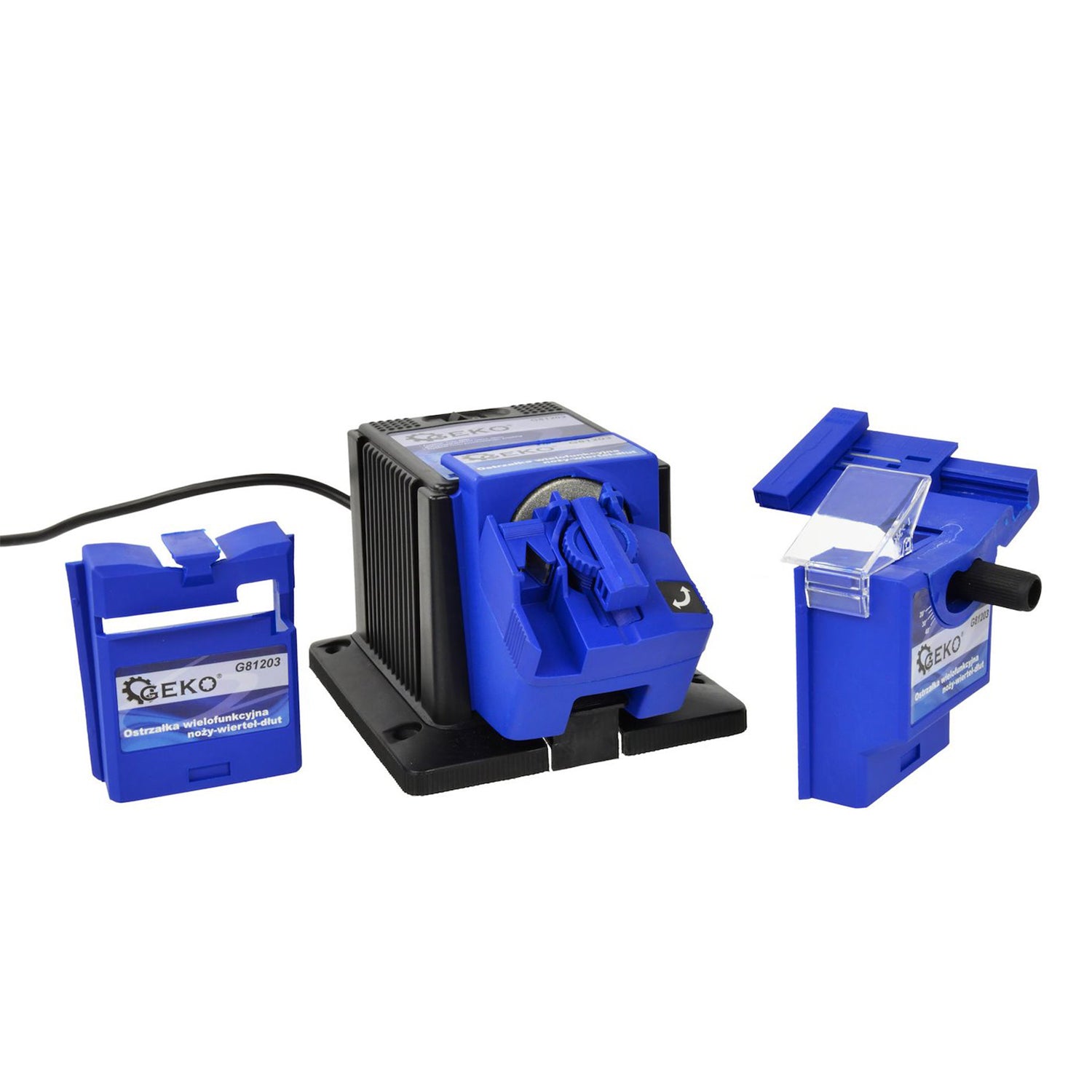 Multifunkčná brúska na nože, vrtáky a dláta, Geko