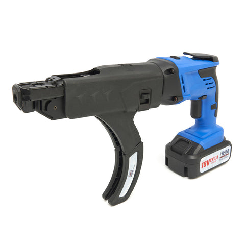 Automatický akumulátorový skrutkovač na sadrokartón so zásobníkom v pásoch na skrutky9mm - 55mm, 18V, 4Ah HBM
