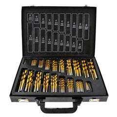 Sada HSS titánových vrtákov na kov 1 - 10mm, 170ks, Keltin