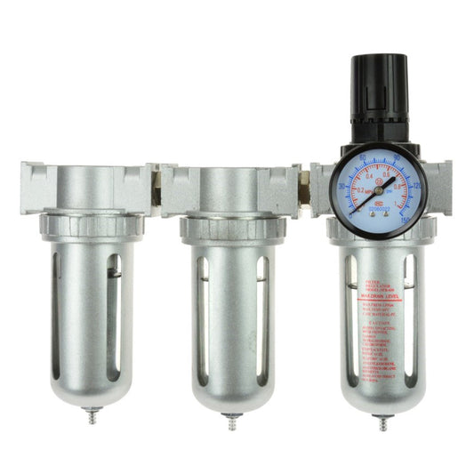 Trojitý vzduchový filter s regulátorom tlaku geko