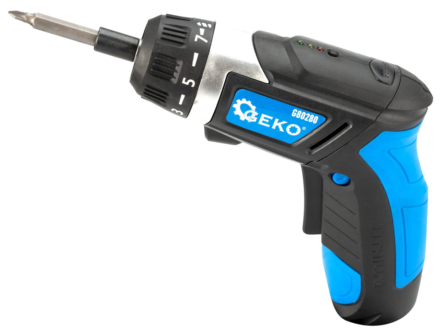 Elektrický skrutkovač, akumulátorový 3,6V, 1300mAh, Geko