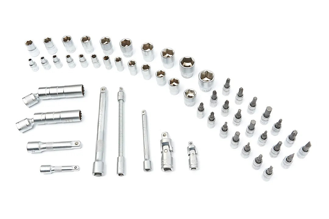 Sada presných momentových kľúčov 1/4'' a 3/8'' 1-5 nm, 10-60 nm 55 kusov hbm