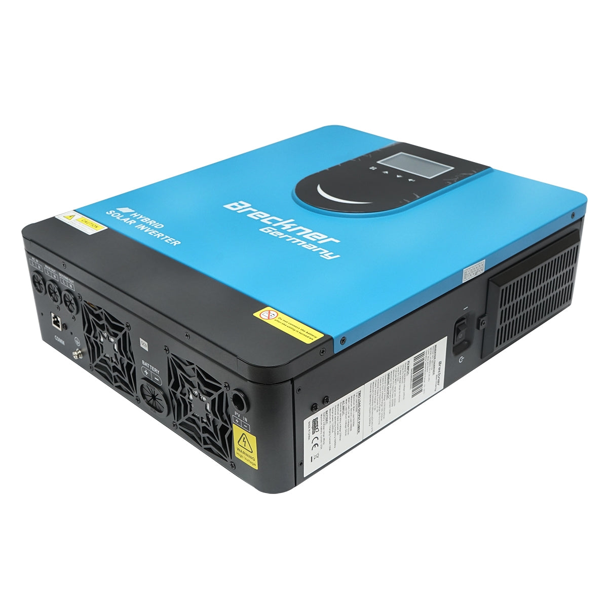 Hybridný solárny menič 6,2kW Breckner Germany 48V, 120A, mppt, jednofázový, off-grid, sy-6.2k-48v