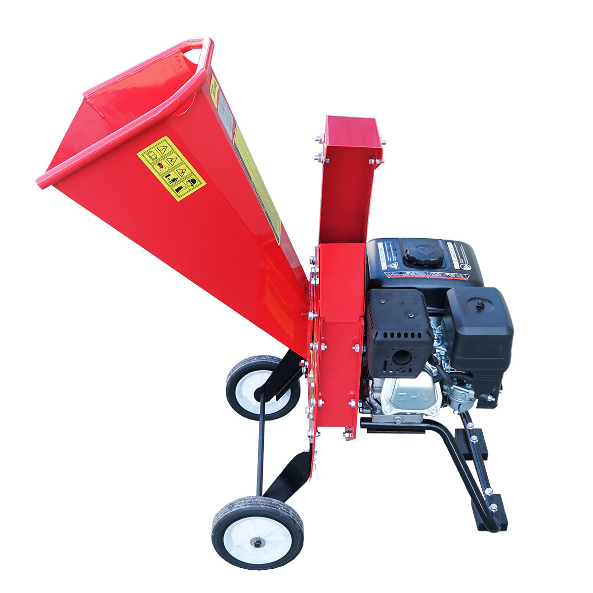 Benzínový drvič konárov, max. priemer 50mm, rýchlosť 2800 rpm, 202cm3, 7HP Breckner Germany