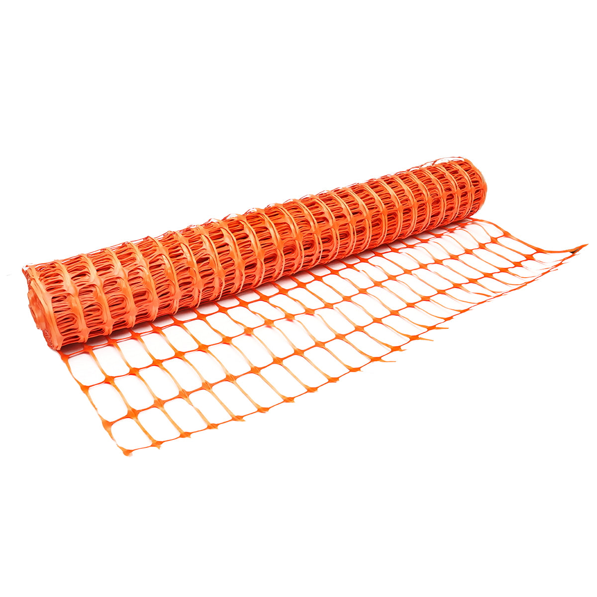 Ochranná vyznačovacia sieť, oranžová, 1mx50m, s okami 70x40mm, 110g/m