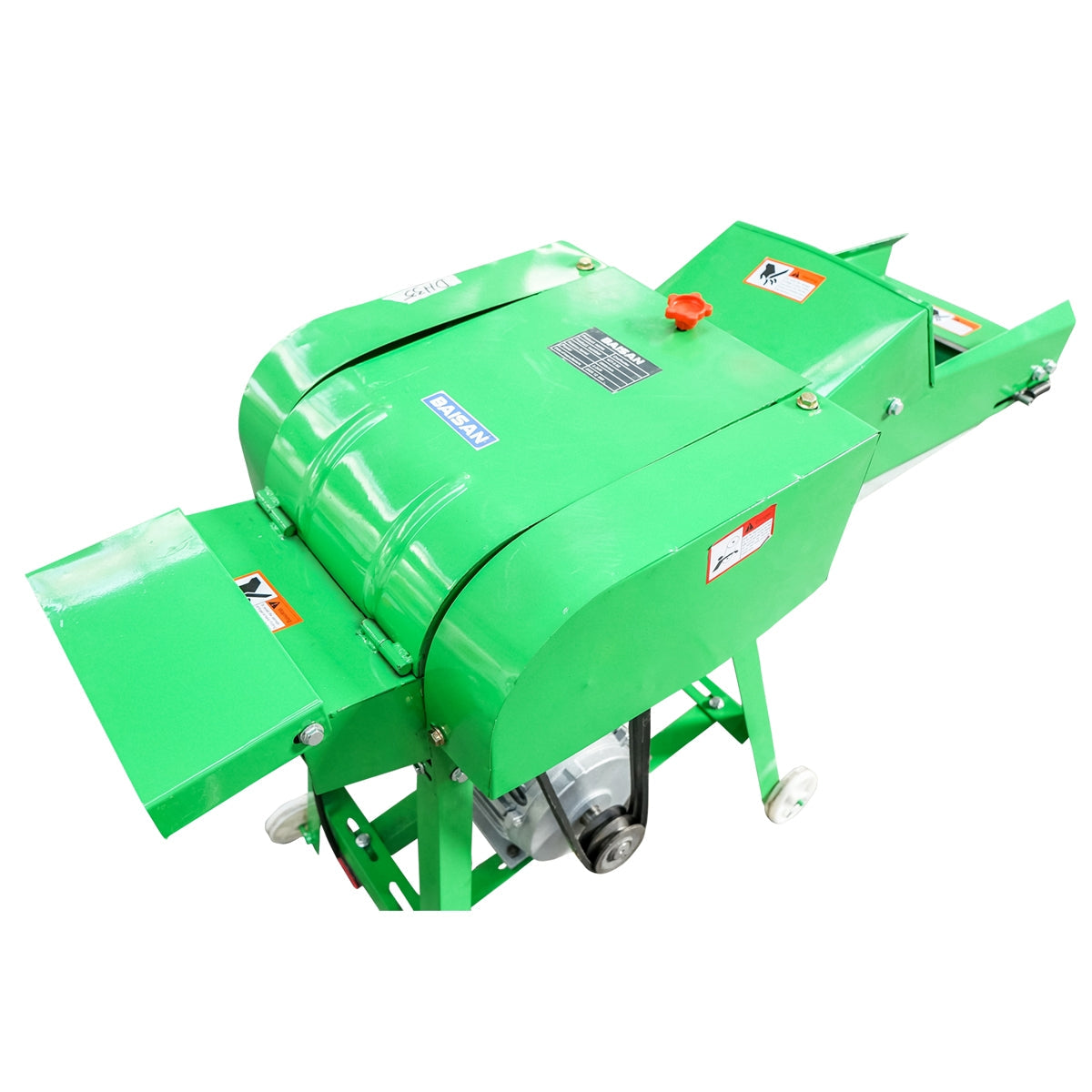 Elektrická rezačka krmovín 2,2kW/220V na lucernu, kukuričné stonky, pšenicu, slnečnicu 1000x425x800mm Baisan