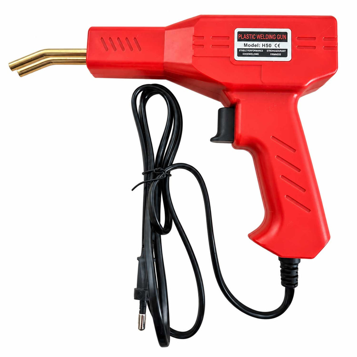 Zváračka - spájkovačka na plast 50W, s 200 sponkami Gebo Tools