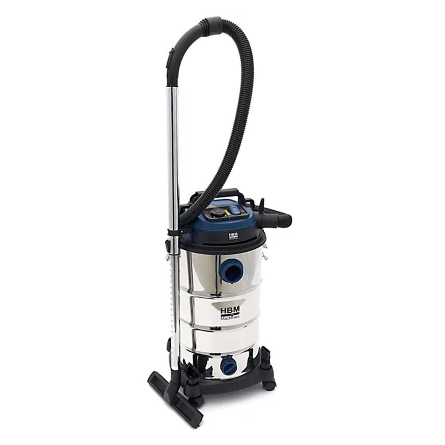 Profesionálny vysávač na suhé a mokré vysávanie, 1600W, 40l, kompaktný a tichý HBM