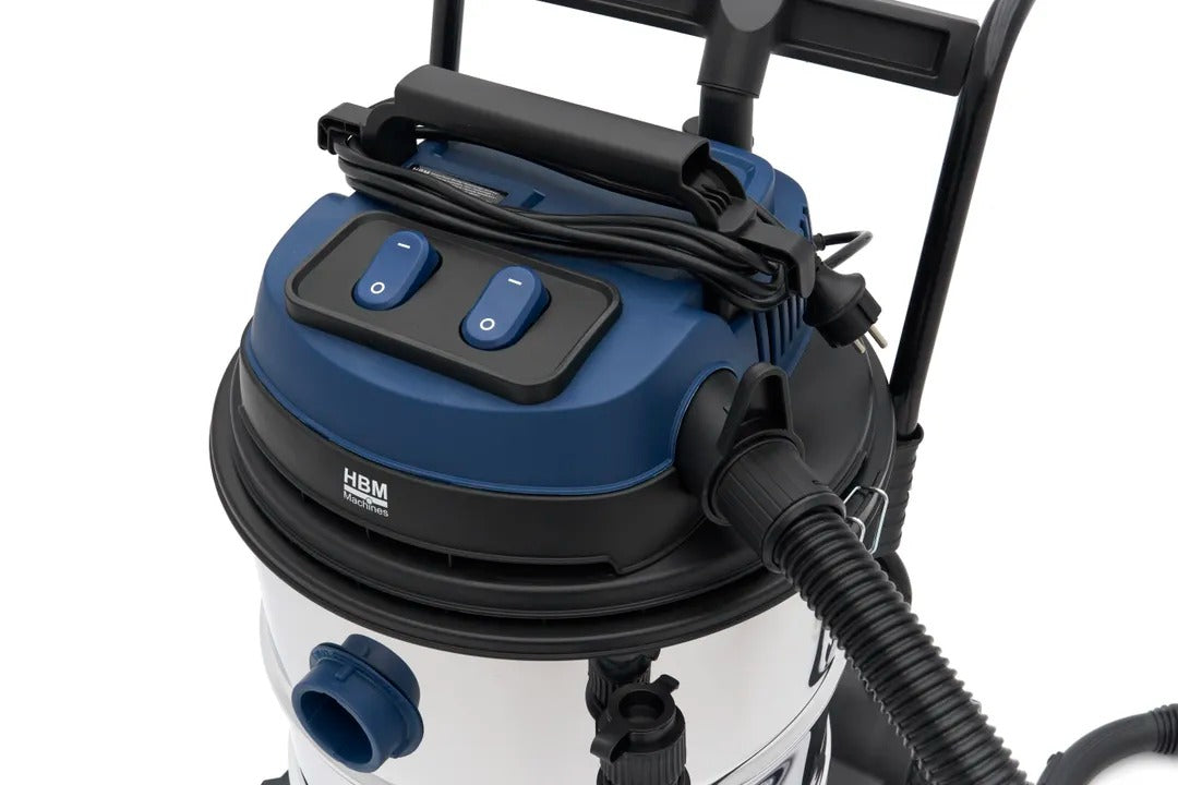 Profesionálny vysávač na suhé a mokré vysávanie, 2400W, 80l HBM