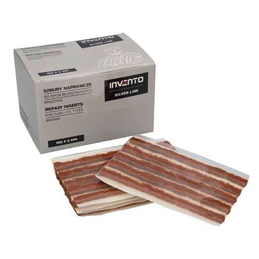 Knôty na opravu defektov pneumatík, 100 x 5mm, 50ks
