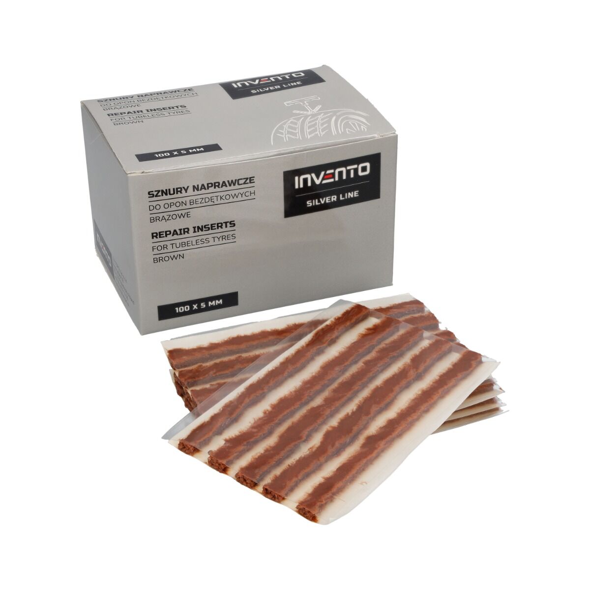 Vulkanizačná šnúra 100x5mm 50 kusov