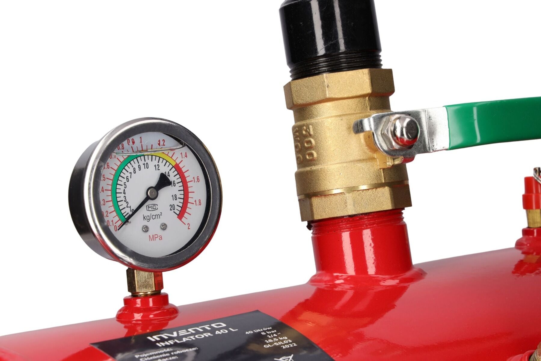 Vzduchová expanzná nádoba, vzduchové delo 30l