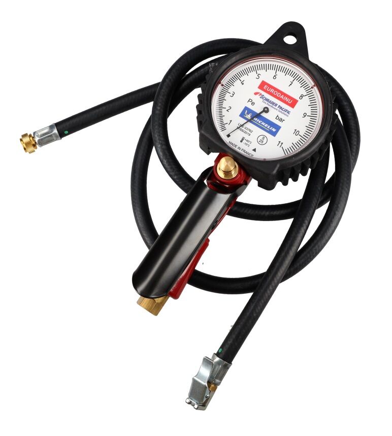 Profesionálna pištoľ na hustenie pneumatík Schrader Michelin Eurodaiu 0 - 11bar