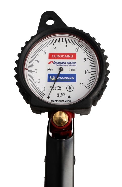 Profesionálna pištoľ na hustenie pneumatík Schrader Michelin Eurodaiu 0 - 11bar