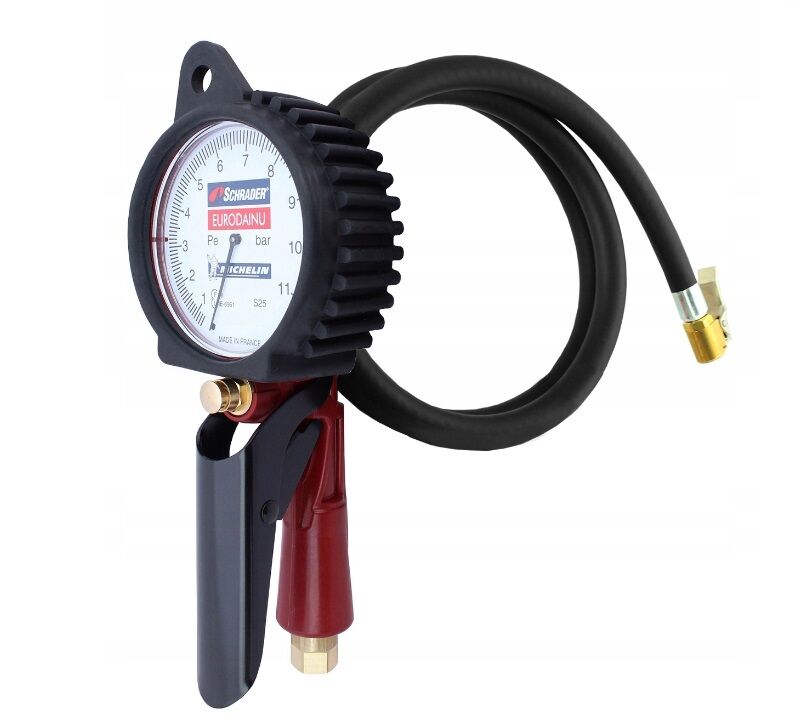 Profesionálna pištoľ na hustenie pneumatík Schrader Michelin Eurodaiu 0 - 11bar