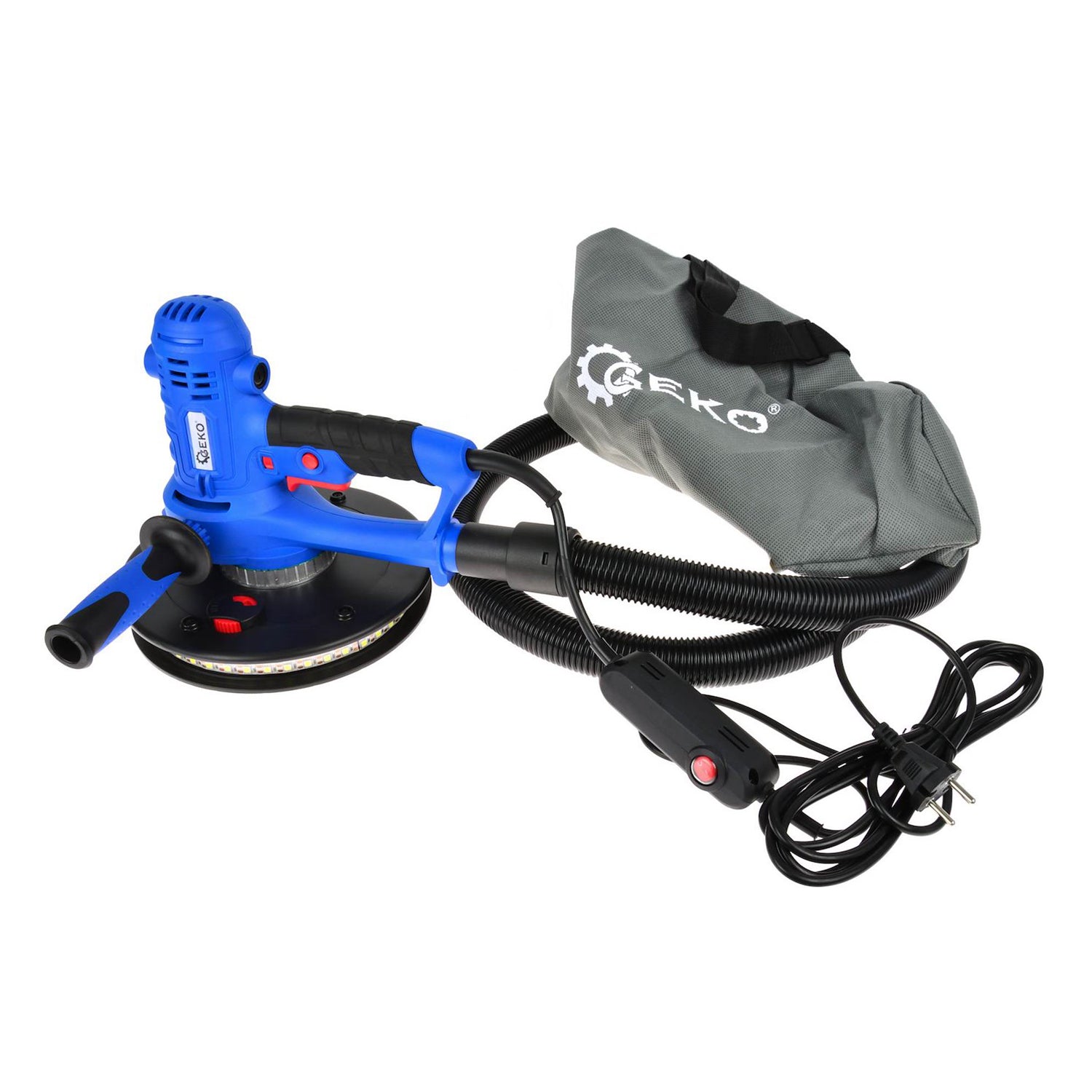 Elektrická brúska na sadrokartón a omietku, s LED, 190mm, 800W