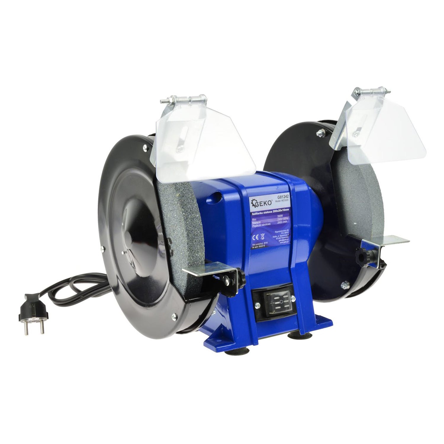 Stolová brúska 350W, 200 x 20 x 16mm Geko