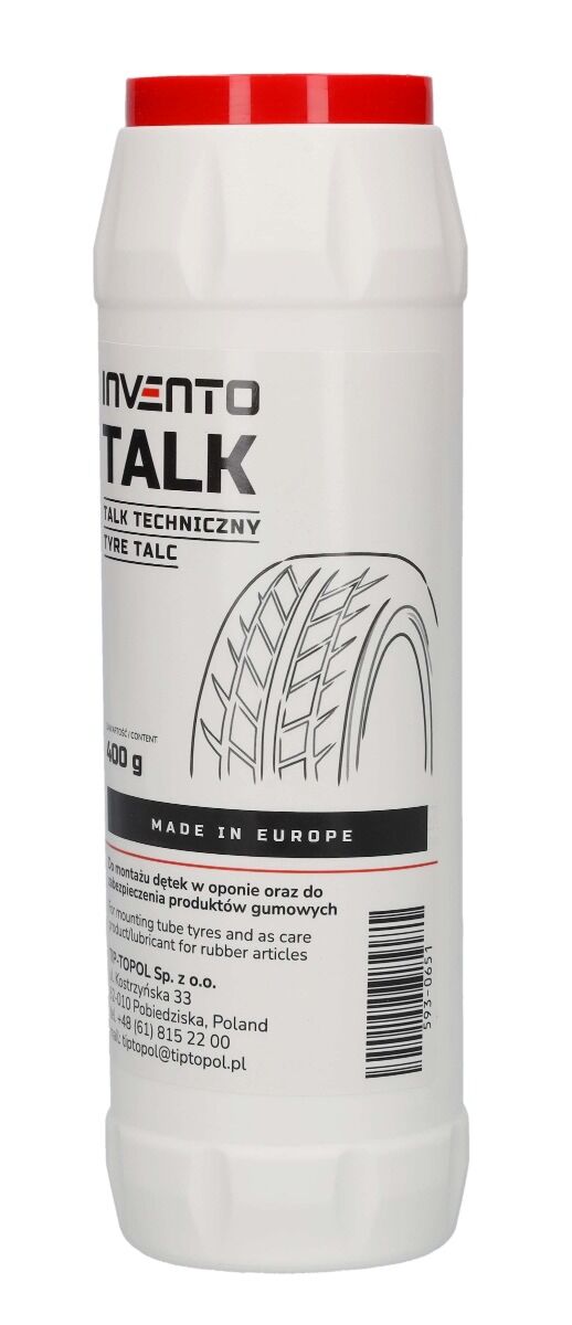 Práškový mastenec na pneumatiky 400g Invento