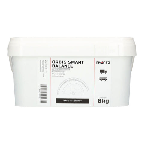 Práškový sklenený granulát na vyvažovanie kolies nákladných vozidiel 8kg