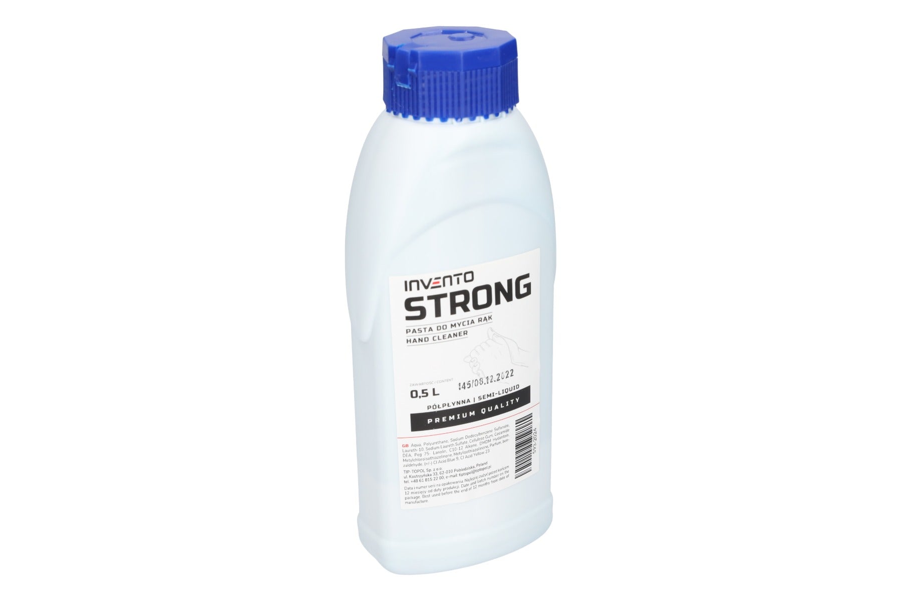 Gél na čistenie rúk 0,5l Strong Invento