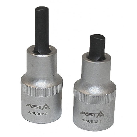 Sada oválnych imbus kľúčov na montáž a demontáž tlmičov 2 kusy