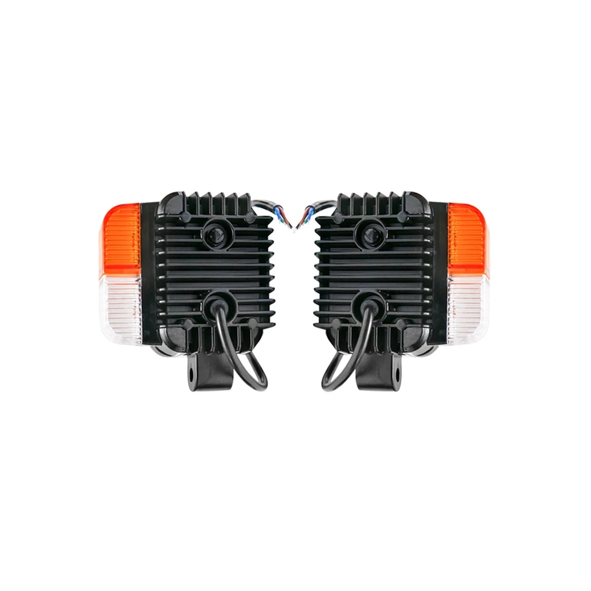 LED svetlomety na traktor, univerzálne, 10-80V, teplota 6000K, LED obrysové svetlá 3W a LED smerovky 3W, Breckner Germany