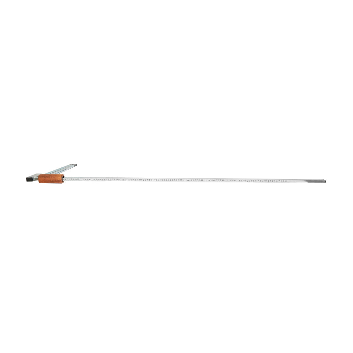 Lesnícka priemerka 1200mm kovová s drevenou rukoväťou