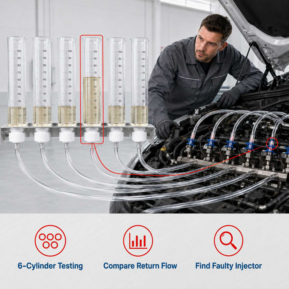 Tester vstrekovania paliva, Gebo Tools