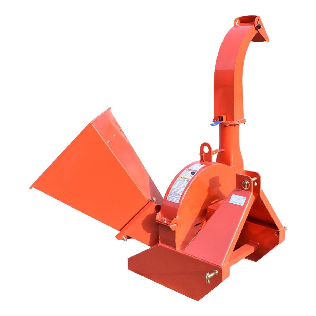 Drvič konárov s pohonom cez hriadeľ traktora PTO, potrebný výkon 18-50HP maximálna hrúbka 100mm, násypka 400x420x600mm Breckner Germany
