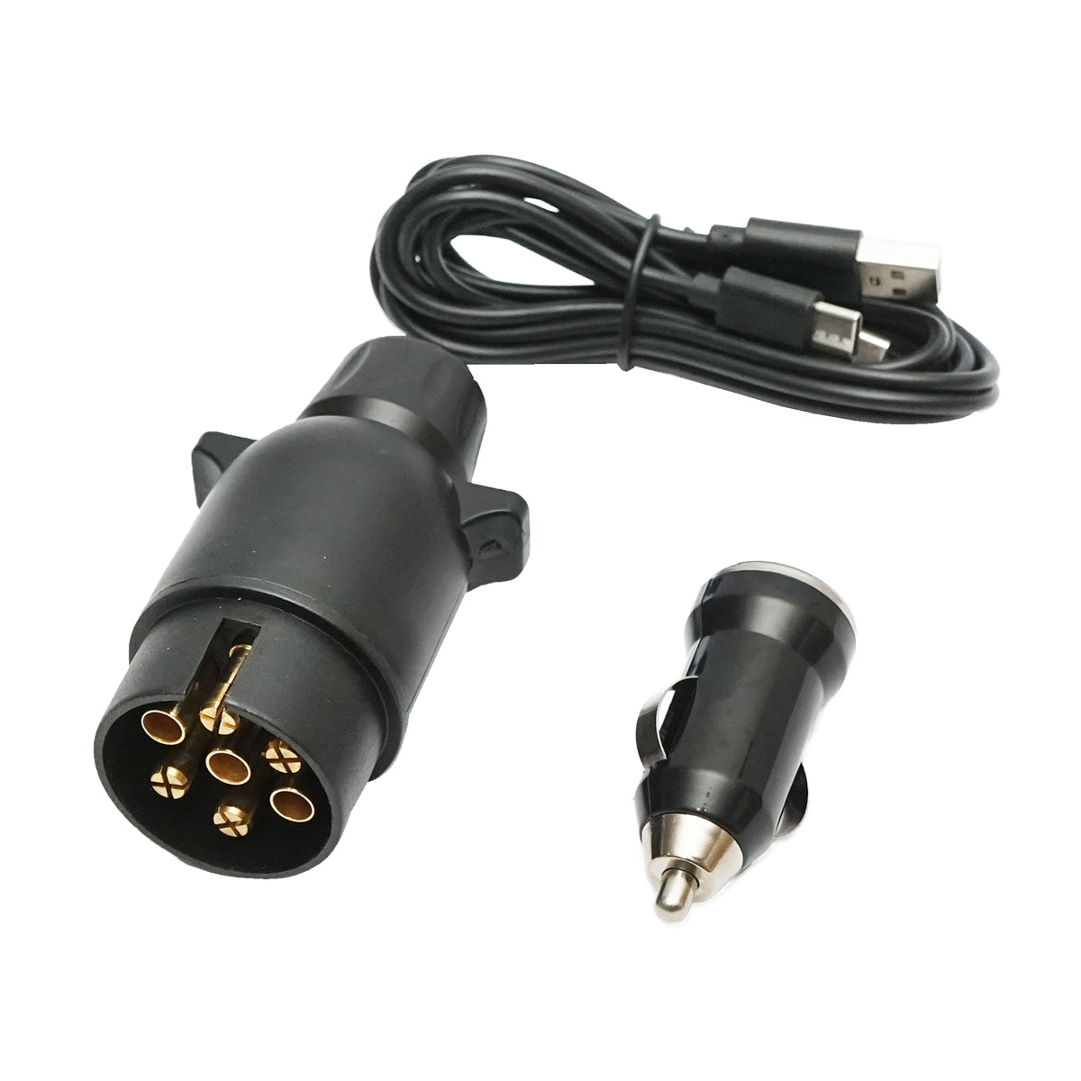 Sada LED magnetických svetiel na príves s bezdrôtovým ovládaním 12-24V, batéria 3,7V/2000mAh IP65 Breckner Germany