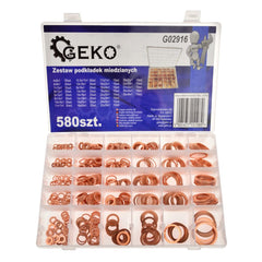 Sada medených podložiek 580ks