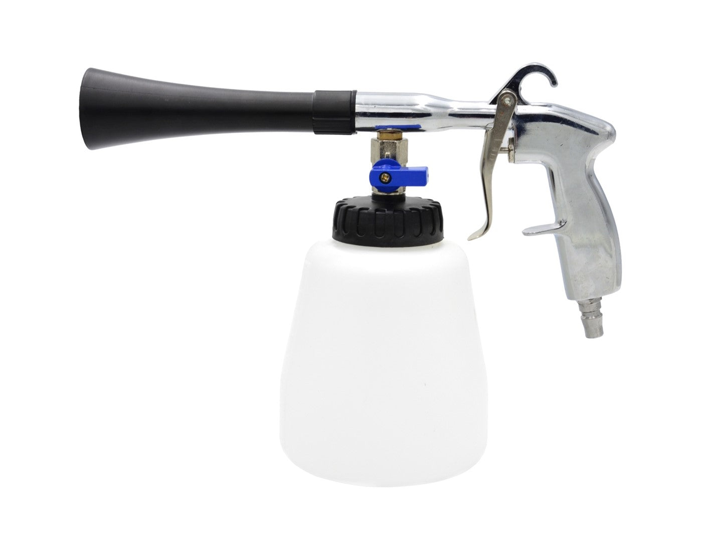 Pneumatická pištoľ na čistenie čalúnenia Tornador s kefou Geko