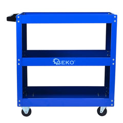 Dielenský vozík s 3 policami a bočným panelom Geko