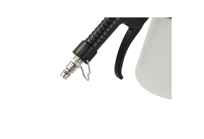 Univerzálne zariadenie na odvzdušnenie a výmenu brzdovej kvapaliny s adaptérmi