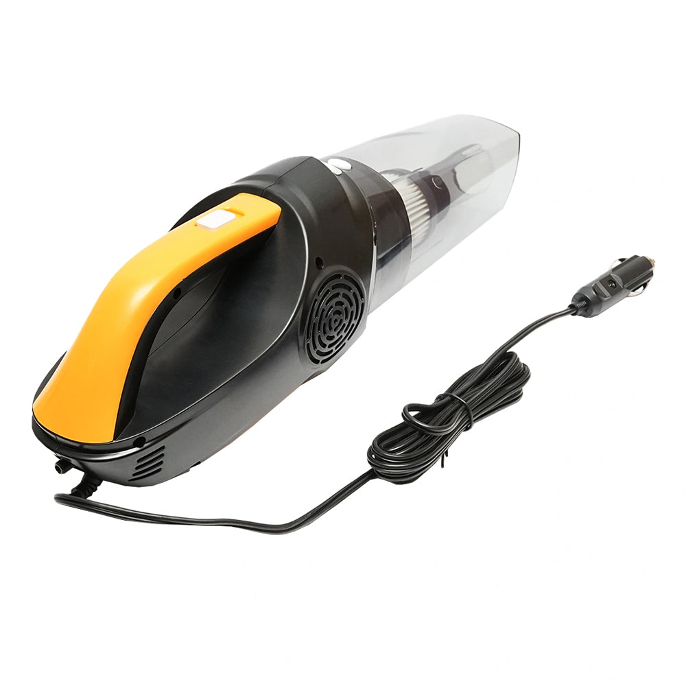 Vzduchový kompresor a vysávač do auta s LED osvetlením 12V, 120W