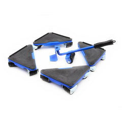 Súprava podvozkov na zdvíhanie a presúvanie ťažkého nábytku, 5 dielov, 300kg Geko