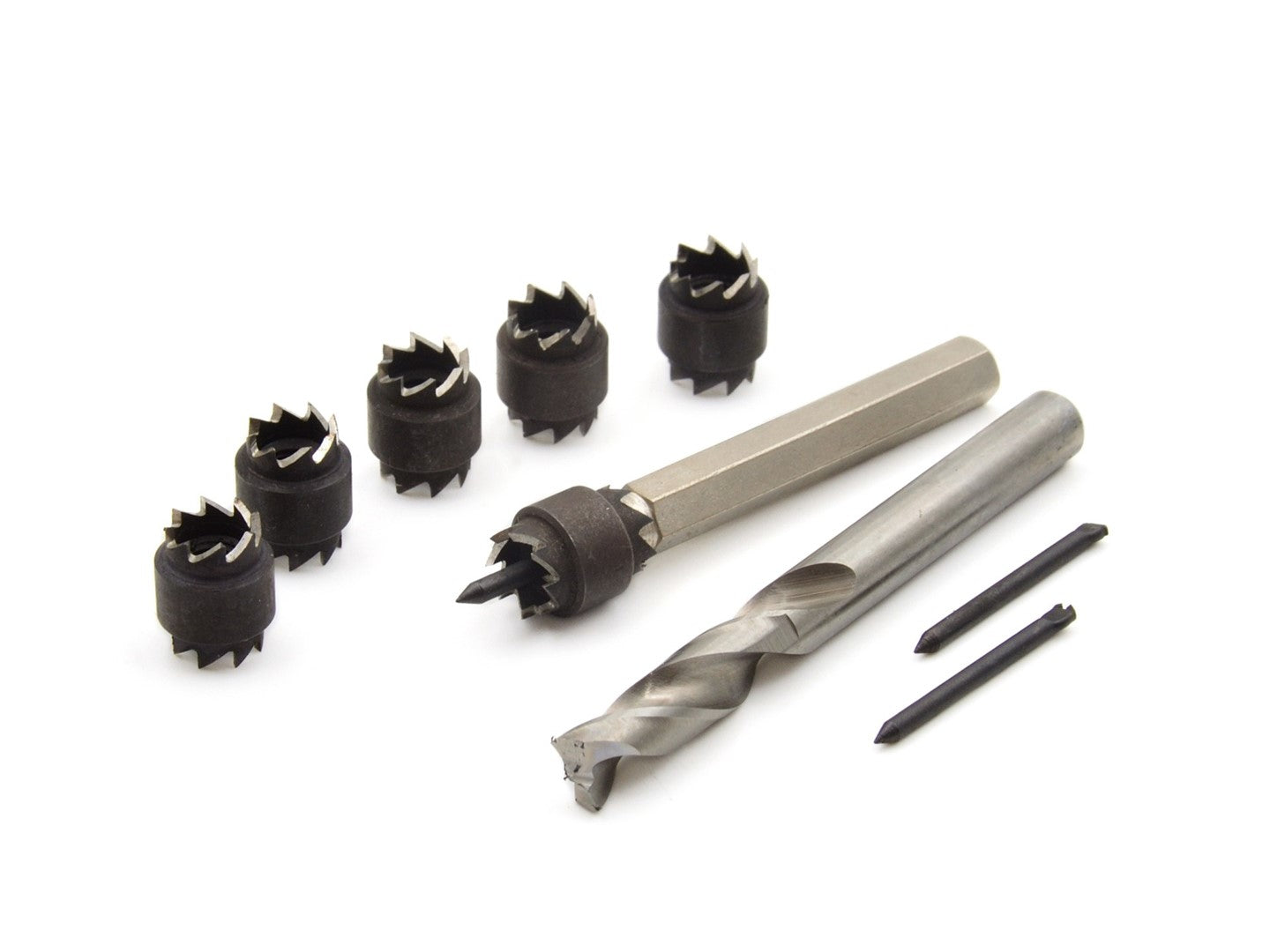 Sada vrtákov na zváracie body M8–M10 9 kusov Geko